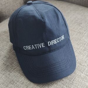 Navy Blue Creative Director Adjustable Baseball Cap